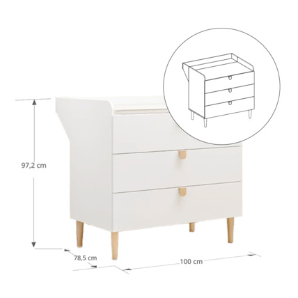 Avis Commode à langer Etoile Petite Amélie 7