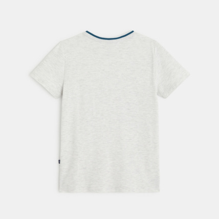 Avis T-shirt manches courtes motif Italie blanc garçon OKAIDI 4