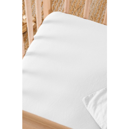 Avis Drap housse bébé Satin de Coton Bio lavé KADOLIS 2