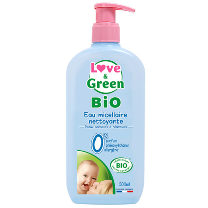 Avis Eau nettoyante hypoallergénique Love & Green 1