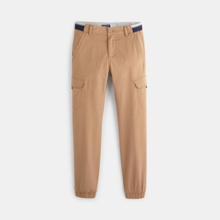 Avis Pantalon cargo en toile beige garçon OKAIDI 1