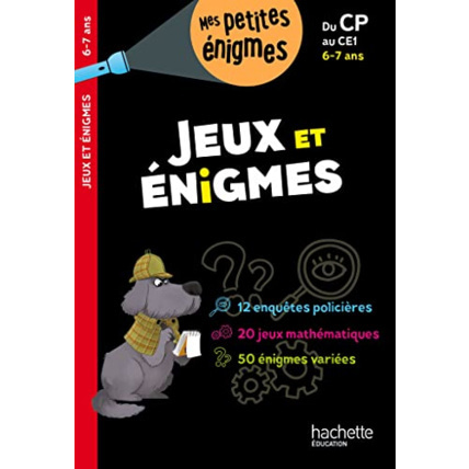 Avis Jeux et énigmes Du CP au CE1 - Cahier de vacances 2023 Hachette Éducation 1