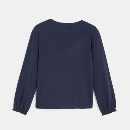 Avis T-shirt à motif papillon bleu fille OKAIDI 4
