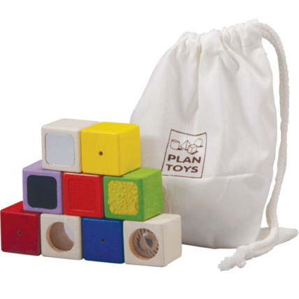 Avis Blocs sensoriels 9 cubes PLAN TOYS 1