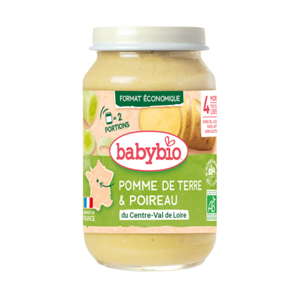 Avis Pomme de terre et Poireau du Centre-Val de Loire Babybio 1
