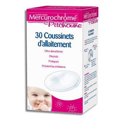 Avis Coussinets d'allaitement MERCUROCHROME PITCHOUNE 1
