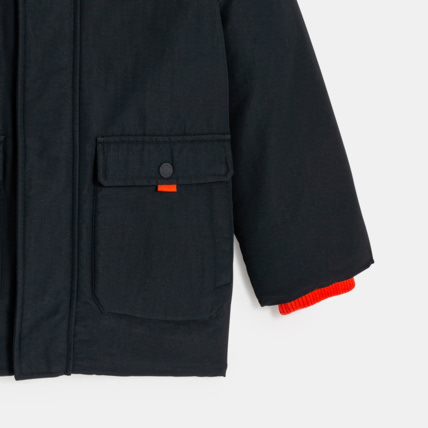 Avis Parka matelassée à capuche rouge garçon OKAIDI 4