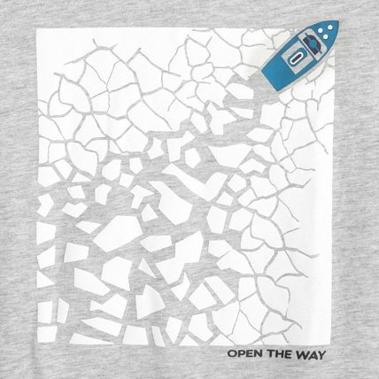 Avis T-shirt motif banquise gris garçon OKAIDI 3
