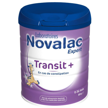Avis Lait en poudre Transit + 0-36 mois Novalac 1
