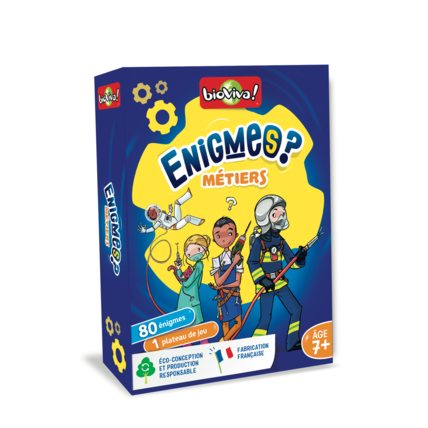 Avis Jeu éducatif Enigmes - Métiers BIOVIVA 1