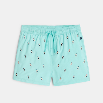 Avis Short de bain brodé bleu garçon OKAIDI 1