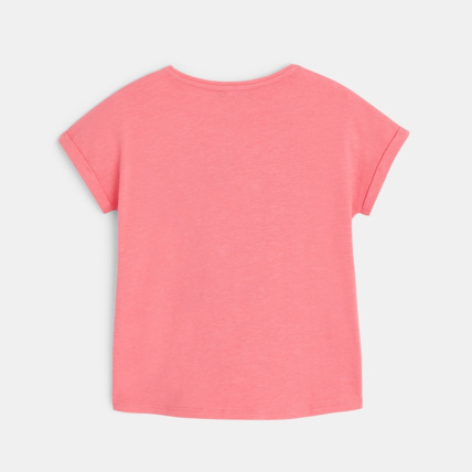 Avis T-shirt à motif personnage rose fille OKAIDI 4