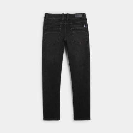 Avis Jean droit stretch thermorégulant noir garçon OKAIDI 2