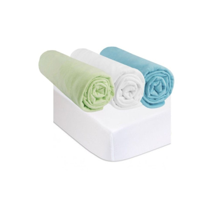 Avis Lot de 3 draps-housses coton 70x160 + 2 alèses EASY DORT 1