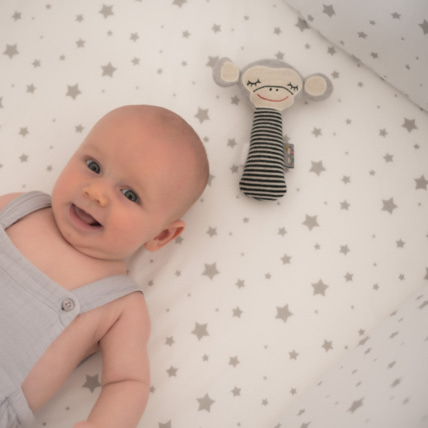 Avis Hochet en tricot de coton, Singe Sevira Kids 3