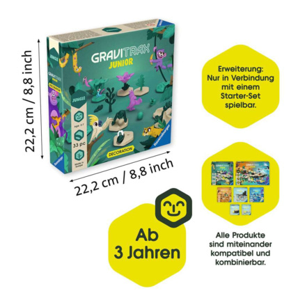 Avis GraviTrax Junior Set d'extension / décoration Jungle - de 3 ans RAVENSBURGER 6