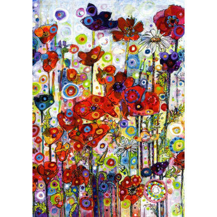 Avis Puzzle Sally Rich - Poppies GRAFIKA 1