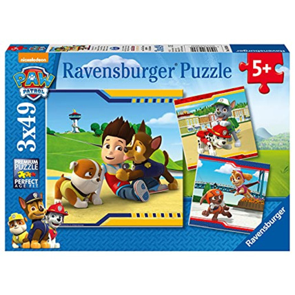 Avis Puzzle - Héros à fourrure - Pat'Patrouille - 3x49 pièces RAVENSBURGER 1