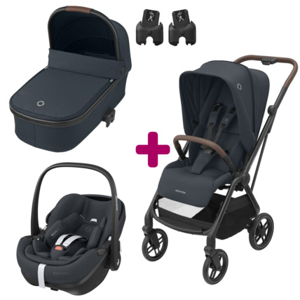 Avis Poussette trio Léona 2 + pebble pro + nacelle essential Maxi-Cosi 1