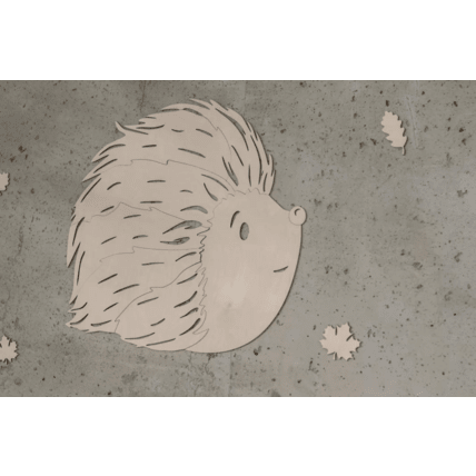 Avis Décoration murale - Hérisson en bois Mon Lit Cabane 2