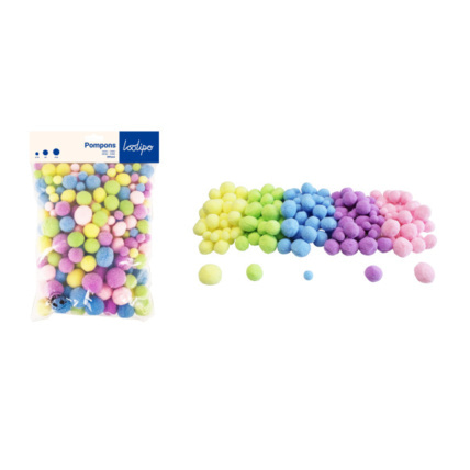 Avis Pompons - Pastel LOOLIPO 1