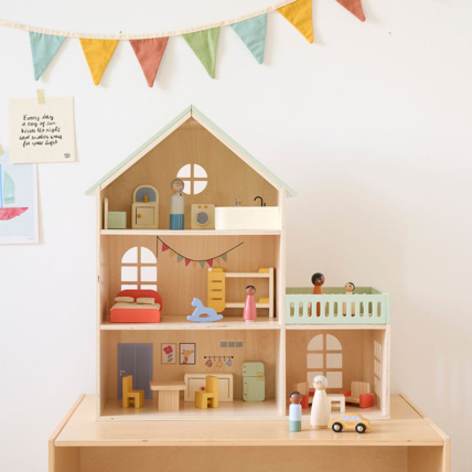 Avis Maison de poupées en bois Pastel Petite Amélie 1