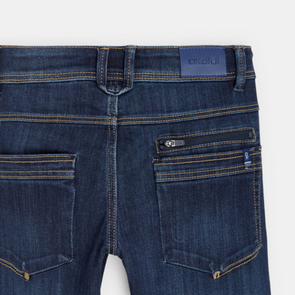 Avis Jean slim ultra résistant bleu garçon OKAIDI 3
