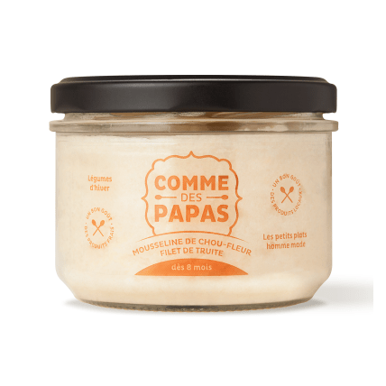 Avis Mousseline de chou-fleur et filet de truite COMME DES PAPAS 1
