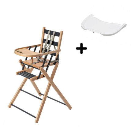 Avis Pack chaise haute pliante hybride Sarah COMBELLE 1