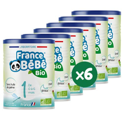 Avis Lait infantile pour bébé 1er âge en poudre FRANCE BEBE BIO 5