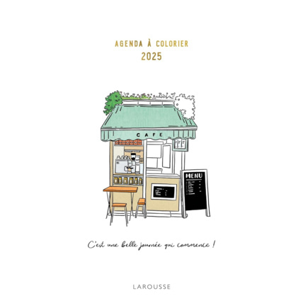 Avis Agenda à colorier Larousse Daylily Paris 1