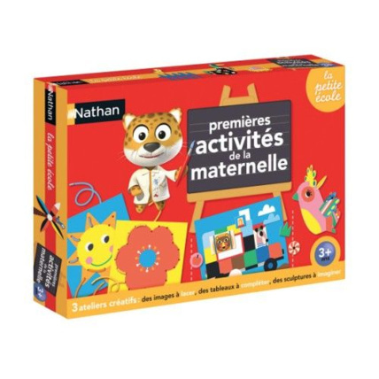 Avis Coffret de jeux L'atelier de la maternelle NATHAN 1