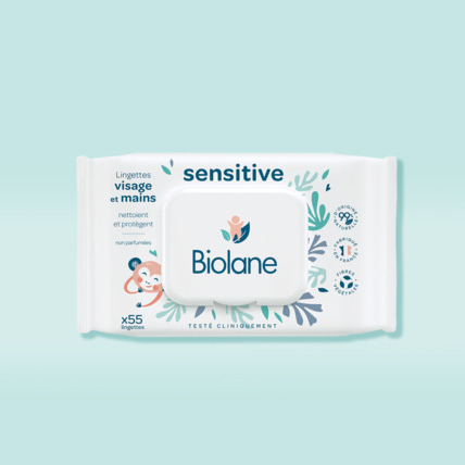 Avis Lingettes visage et mains sensitive Biolane 1
