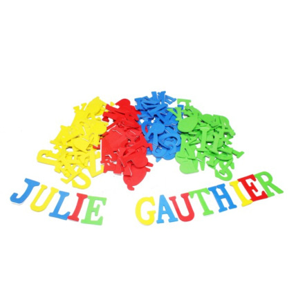 Avis Gommettes En Mousse - Lettres LOOLIPO 1