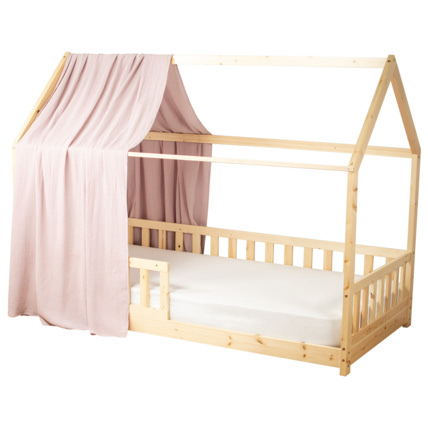 Avis Ciel de Lit Cabane en gaze de coton SOLO Sevira Kids 1