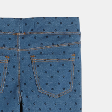 Avis Jegging imprimé bleu fille OKAIDI 3