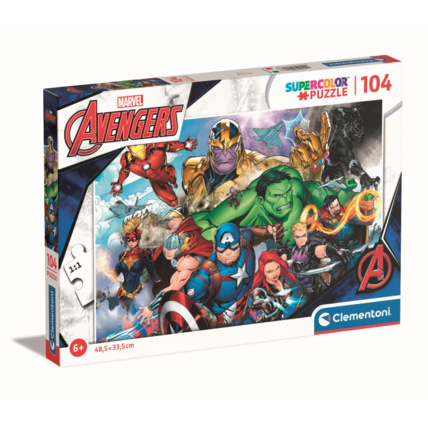 Avis Puzzle Marvel Avengers - 104 pièces Clementoni 1