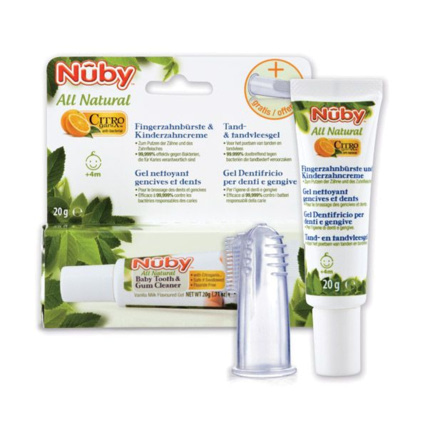 Avis Gel nettoyant gencives et dents NUBY 1