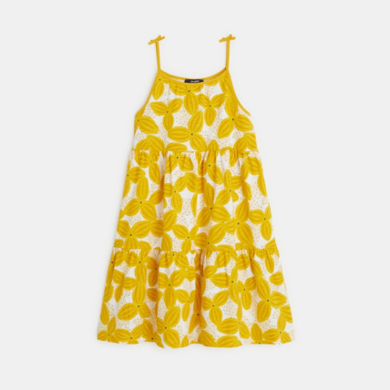Robe jaune okaidi best sale