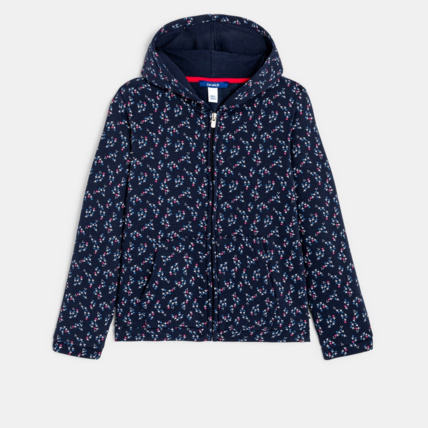 Avis Sweat-shirt imprimé bleu fille OKAIDI 1