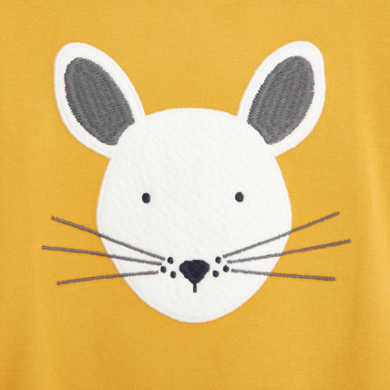 Avis T-shirt à motif animal jaune fille OKAIDI 3