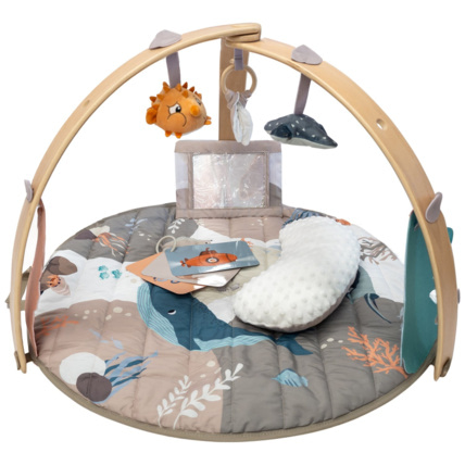 Avis Tapis d'éveil avec arches en bois Ocean Bliss BO JUNGLE 1