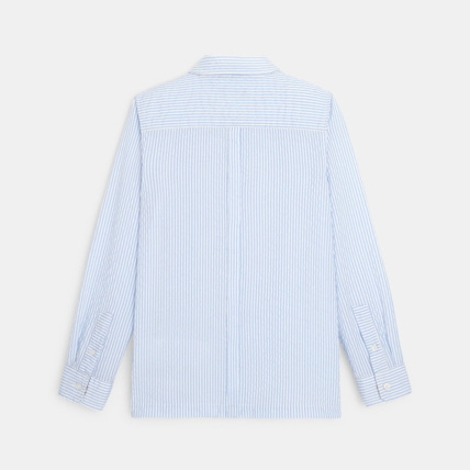 Avis Chemise rayée bleue garçon OKAIDI 2