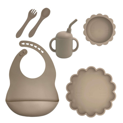 Avis Set vaisselle en silicone 6 pièces Ysaé KIDICHOU 2