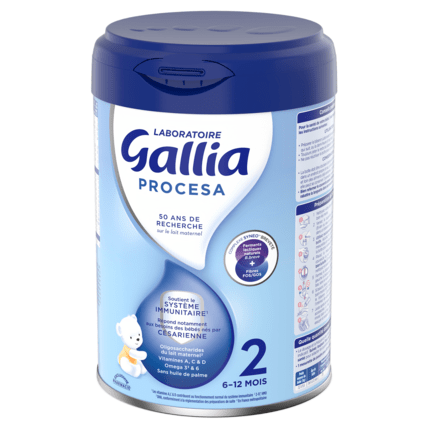 Avis Lait bébé Procesa 2ème Âge Laboratoire Gallia 1