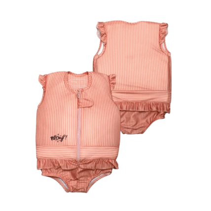 Avis Maillot de bain flottant fille : Pretty Rose poudré PLOUF 1