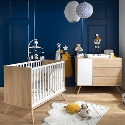 Avis Chambre Duo Seventies Lit bébé + Commode Sauthon 2