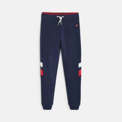 Avis Pantalon jogging molleton bleu garçon OKAIDI 1