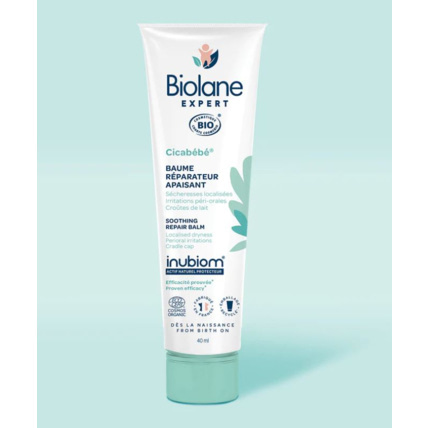 Avis Cicabébé® Baume réparateur apaisant certifié biologique Biolane Expert 1