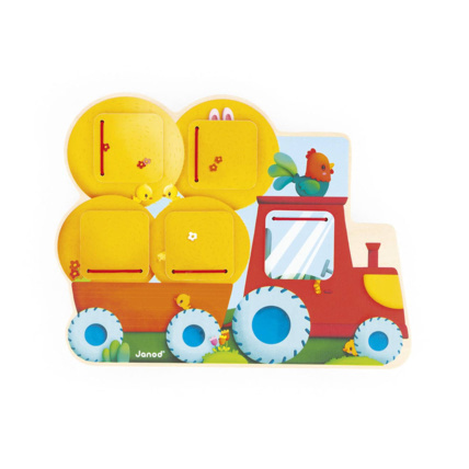 Avis Cache-cache tracteur JANOD 1